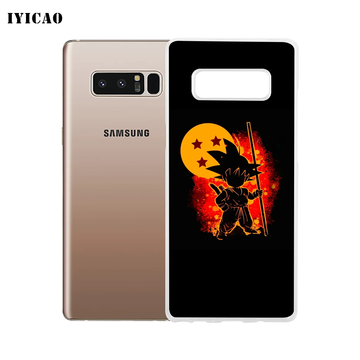 IYICAO kid Goku Dragon ball Мягкий силиконовый чехол для телефона Samsung A5 A6 Plus A7 A8 A9 J3 J5 J7 Note 8 9 TPU