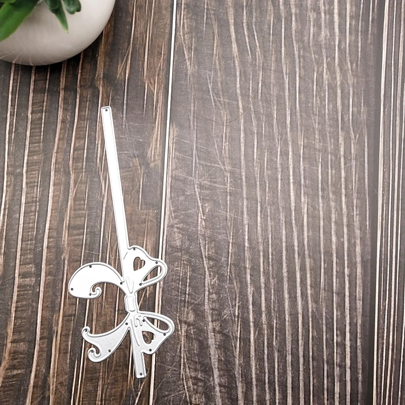 Бантом для Рождественский подарок коробка Dec металлическая пресс форма 2018 Новый