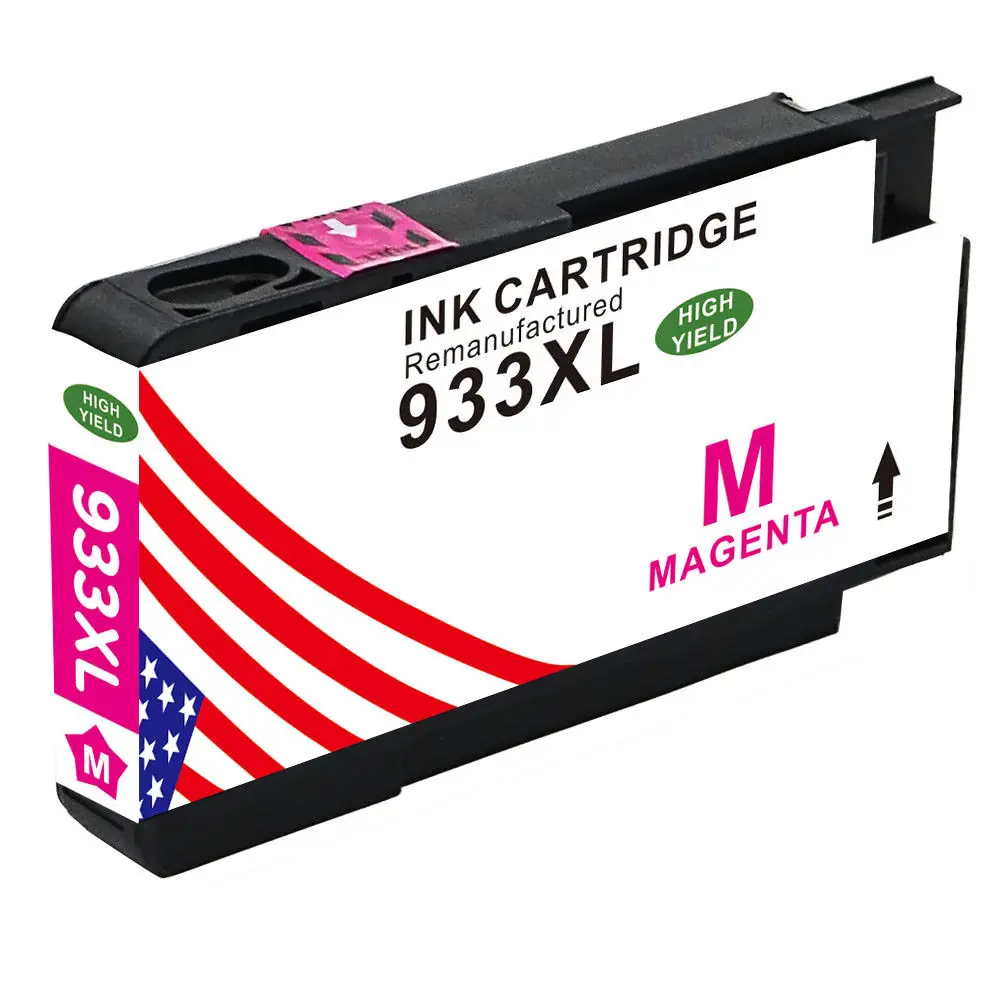 Тонер Королевство 8 шт./компл. 932XL 933XL High Yield картридж Набор для HP Officejet 6100 6600 6700 7110 7510
