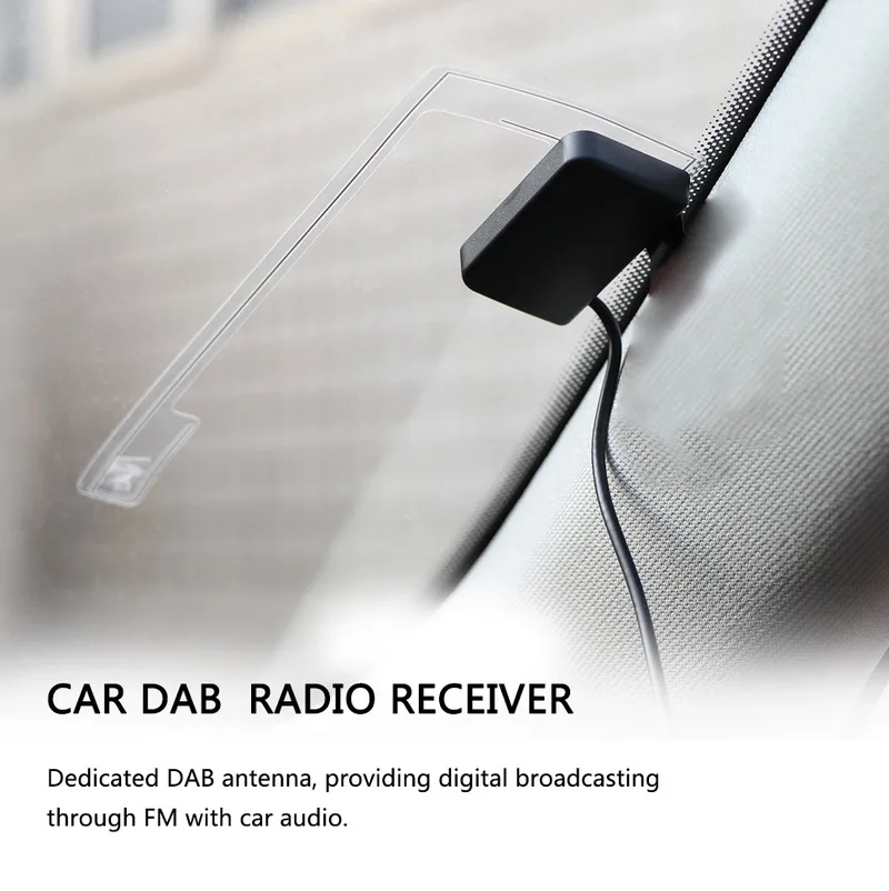 Автомобильный DAB радио прикуриватель интерфейс автомобильный DAB приемник FM пусковое устройство Автомобильное зарядное устройство цифровое радио