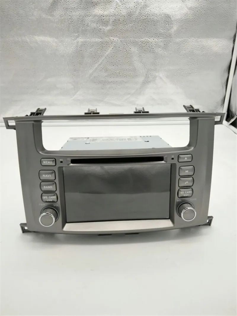 Android 9,0 автомобильный dvd-плеер аудио MP3 gps навигационная система для Toyota Land Cruiser 100 2003-2008 стерео головное устройство Multimedi