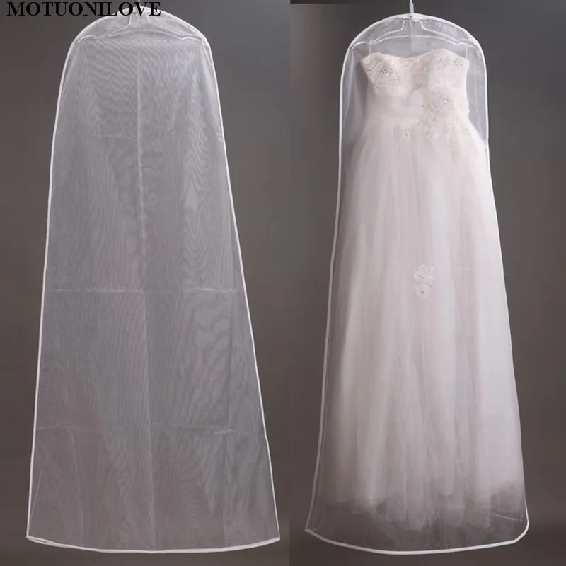 

Length 160,180,Hot Sale Cheap Wedding Dress Bag Clothes Cover Dust Cover Garment Bags Bridal Gown Bag Wedding Dress Cover M0835