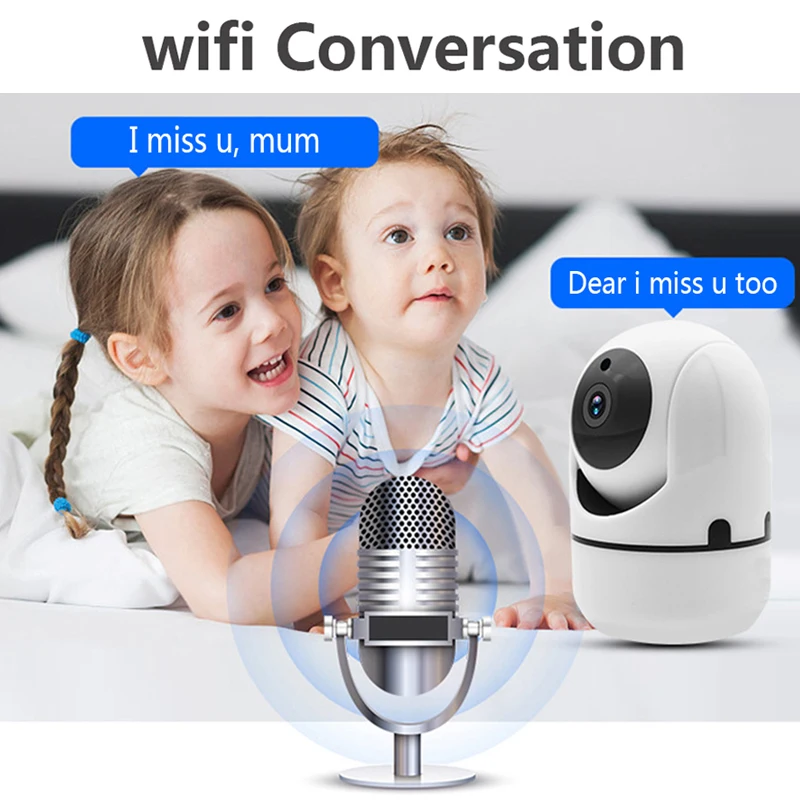OUSU мини камера безопасности ip wifi беспроводная 1080P CCTV наблюдения ночное видение