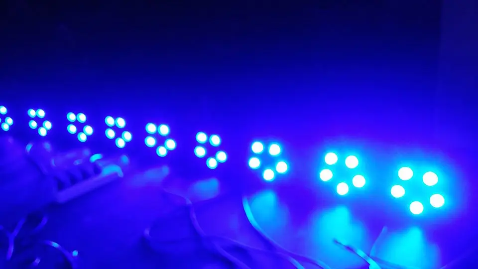 20 шт./лот ADJ светодиодный светильник Par 5x9 Вт RGB плоский 3 в 1 IEC вход/выход тонкие