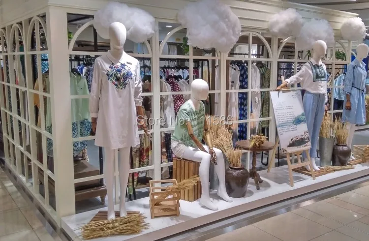 SPR украшение для свадебвечерние хлопковые облака дорога яркое на окно сделай сам