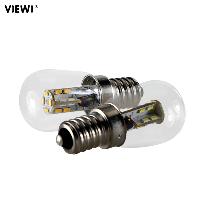 Ampoule led e14 12 24 вольт 2 Вт T26 лампа для кукурузы прозрачная оболочка В 220 Е 14 кухонная