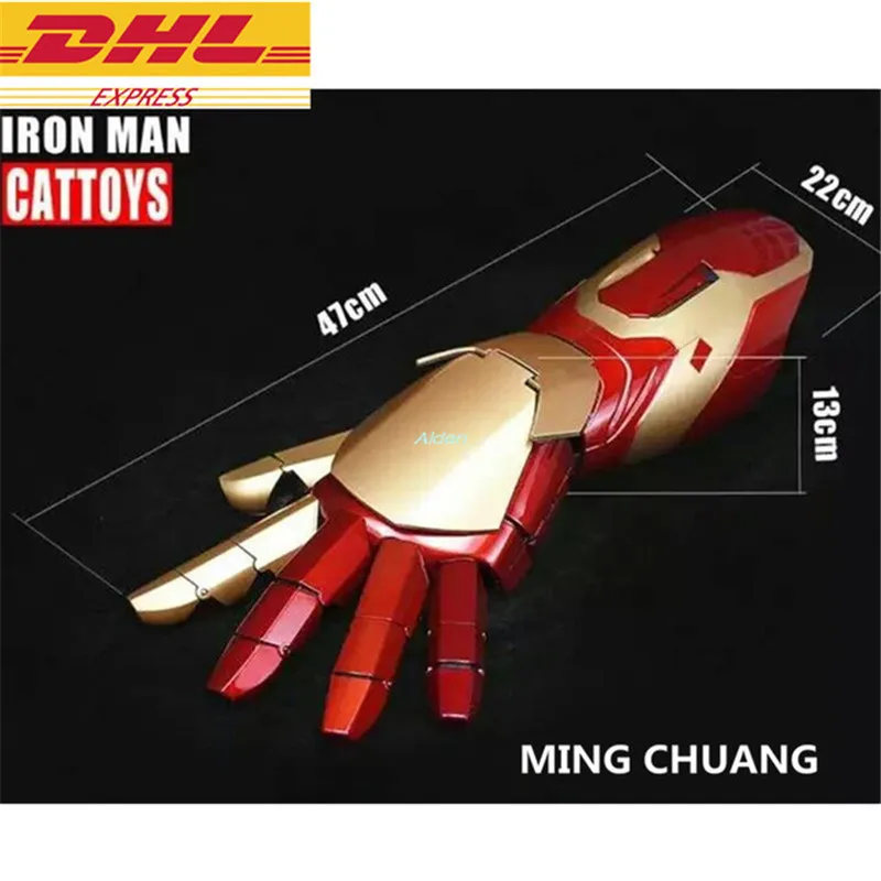 Мстители: завершающей супергероя MK43 Железный человек 1:1 носимых Электрический Arm