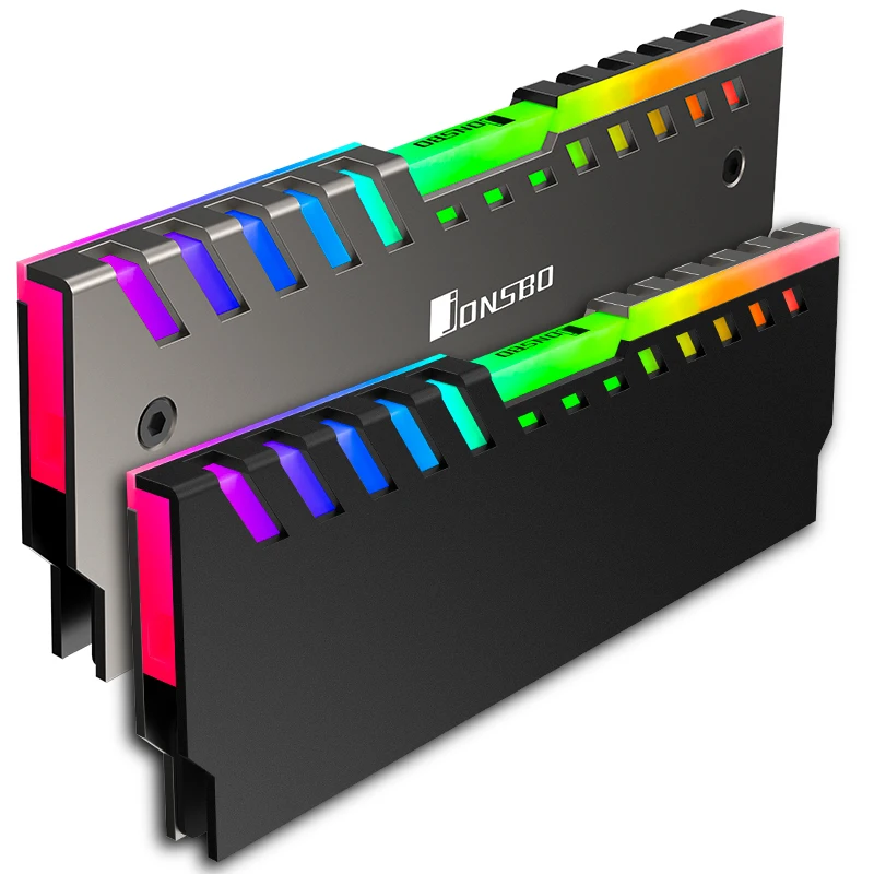 Радиатор ОЗУ JONSBO RGB для жилета с подсветкой 2 шт.|Кулеры и системы охлаждения