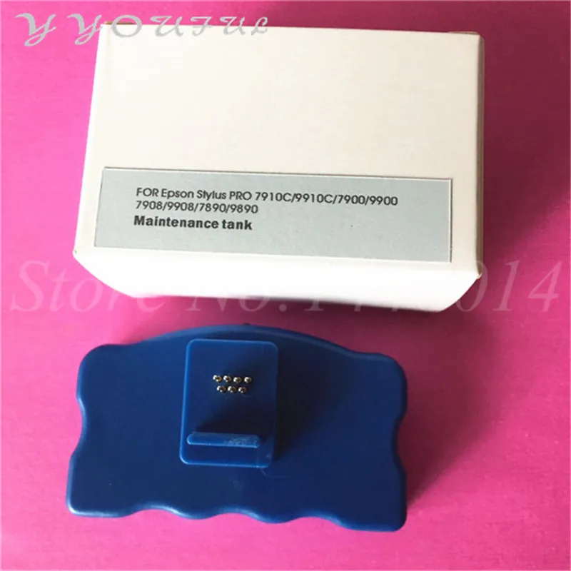 4 шт. чип для резервуара Epson Stylus Pro 7910 9910 7908 9908 7890 9890 7900 9900|Детали принтера| |