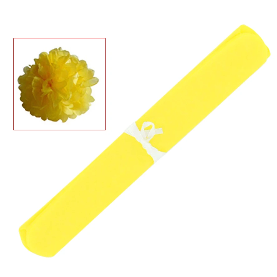 1x4 ''помпон Boule de Fleur en Papier Soie Decoration Noce|boule fleur|fleur papierpapier soie |