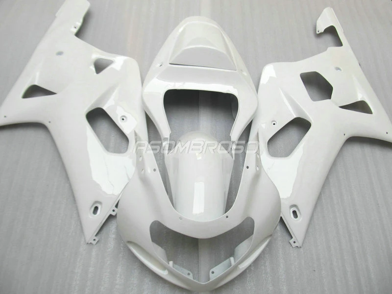 Пользовательские ABS обтекатели комплект для Suzuki GSXR600 GSXR750 2001-2003 GSX R600 01 02 03 R750 все