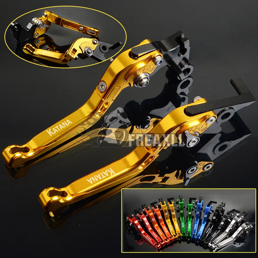 

Для SUZUKI 600 750 KATANA 600KATANA 750 KATANA 1998-2006 мотоциклетные рычаги тормоза и сцепления для мотоциклов Складные Гибкие мотоциклы