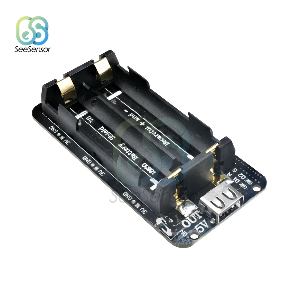 ESP32 ESP8266 для Wemos для Raspberry Pi 18650 литиевая батарея щит для зарядки мобильного питания модуль Micro USB порт type-A