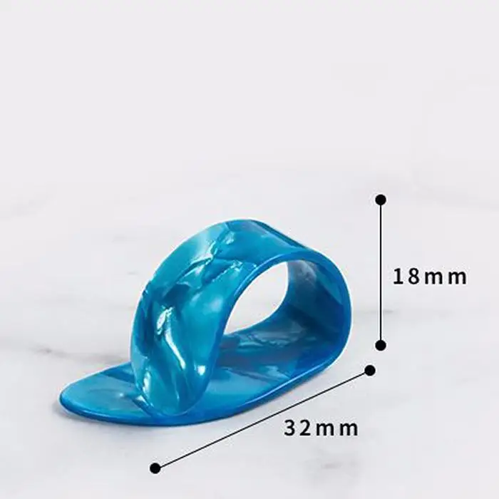 1 шт. Пальчиковый палец гитарный выбор целлюлоидный медиатор для акустической