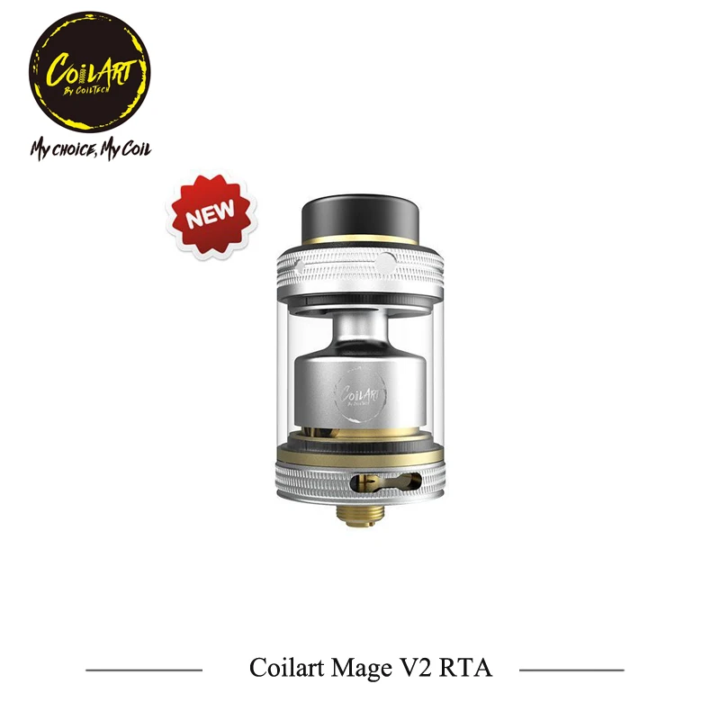 Новое поступление оригинальный coilart Mage RTA V2 обновление электронных сигарет танк 3
