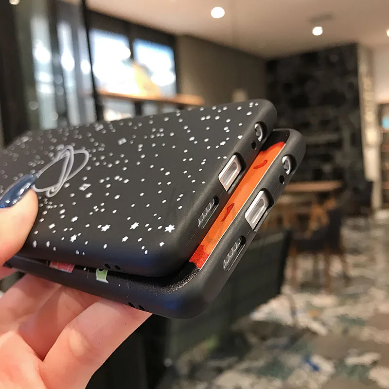 Чехол с космическими звездами для huawei Honor 10i 20i P30 P20 Lite, чехол с 3D рельефом для huawei P Smart Plus Y6 Pro Y7 Y5 Prime