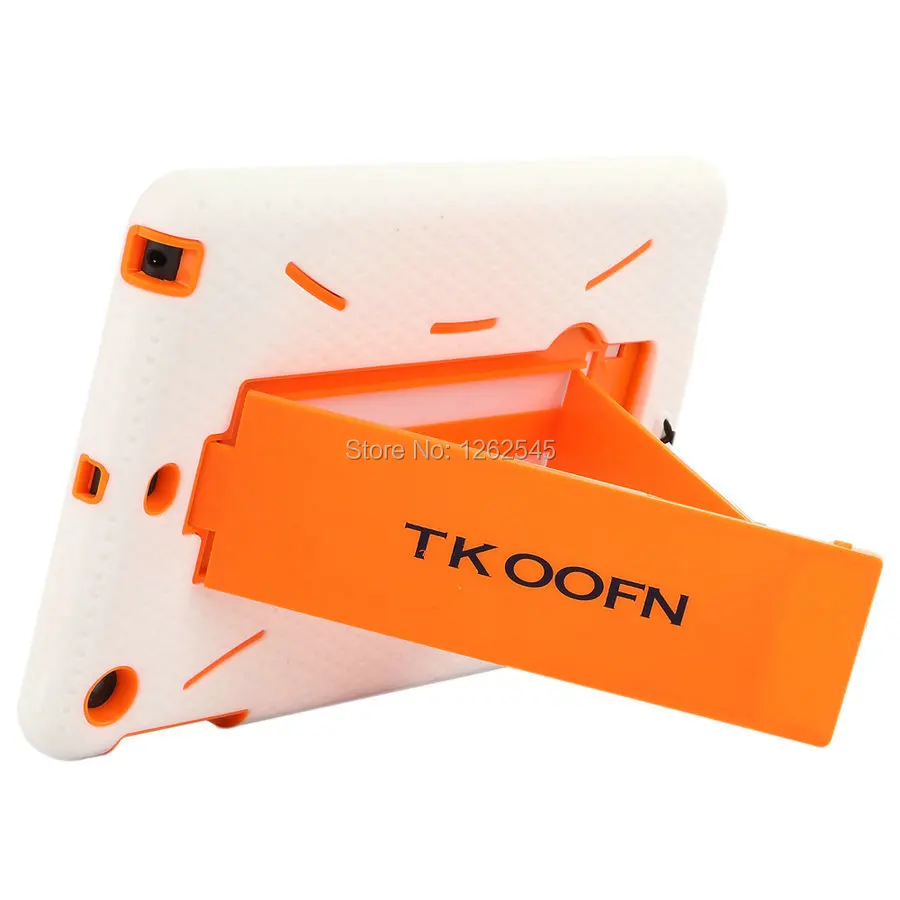 Ударопрочный силиконовый гибридный сверхмощный чехол для Apple Ipad Mini белый