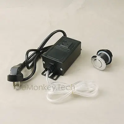 

Garbage Disposal Air Switch Unit Assembly Push Button Sink Top Switch