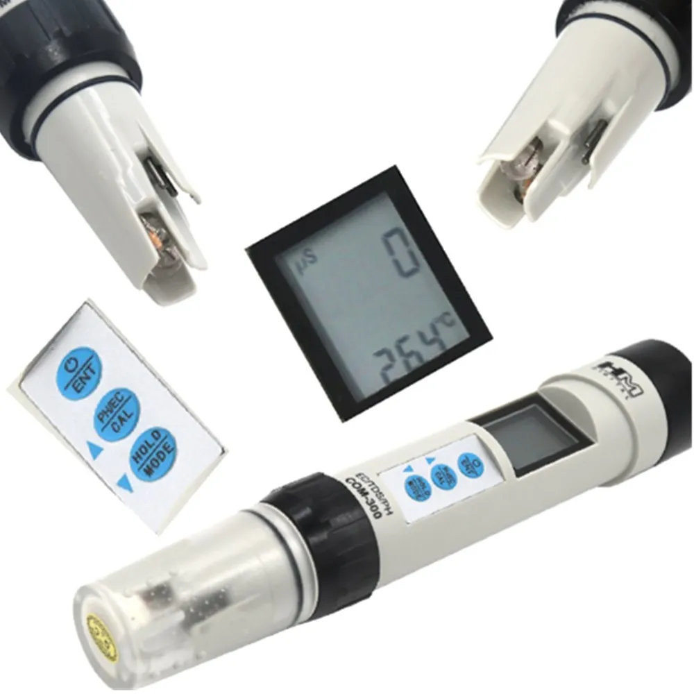 Цифровой измеритель качества воды TDS/EC/Temp/PH 4 в 1 тестеры инструменты для измерения