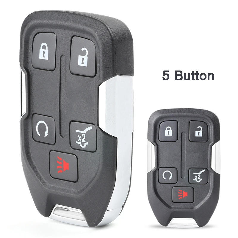 KEYECU 10x для Chevrolet Suburban Tahoe GMC Yukon XL Замена 4 + 1 5/ 5 6 кнопочный смарт пульт