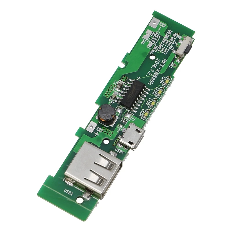 USB 5 в 2 а банк питания для мобильного телефона зарядное устройство Модуль платы