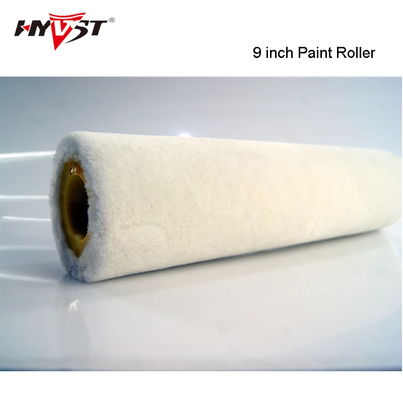 9 дюймов без ворса белая флисовая роликовая щетка короткий плюш 4 мм краска