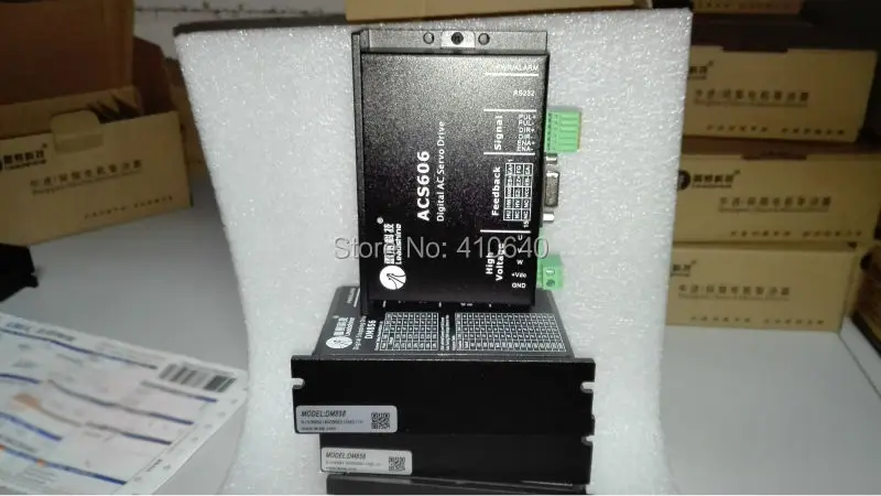 Набор продаж Leadshine BLM57090 Серводвигатель постоянного тока и ACS606 сервопривод