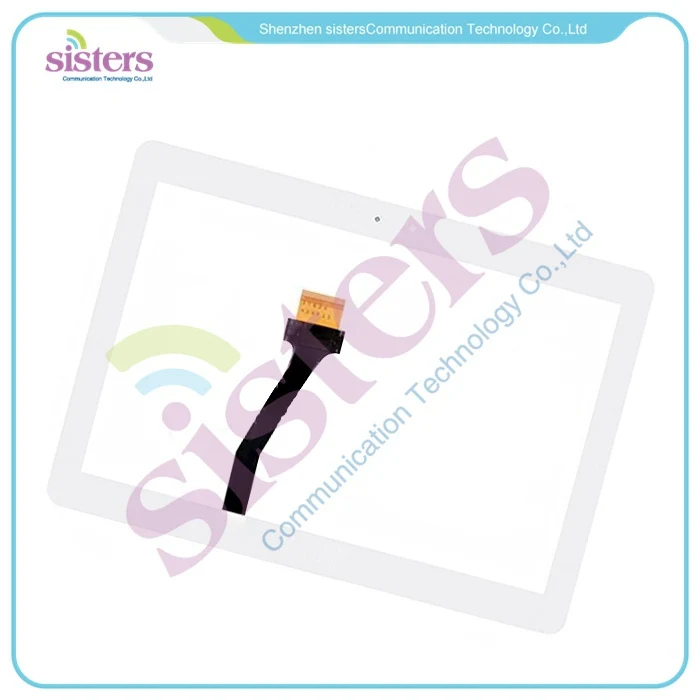 

10PCS Black/White Wholesale High quality Touch Screen Digitizer for Samsung Galaxy Tab 2 10.1 P5100 P5110 + Free shipping