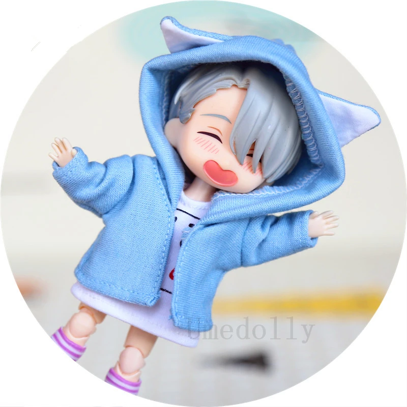 1 шт. симпатичная Obitsu 11 кукла кошка шляпа для ob11 1/12 BJD Кукла Одежда наряды
