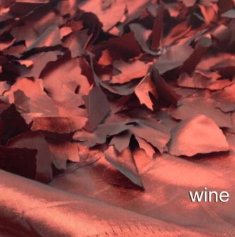 5 Wine Декоративные кленовые листья скатерти ткань, ширина 130 см, Свадебные Diy тафта занавес швейный материал Рождественская ткань - Цвет: 5 Wine