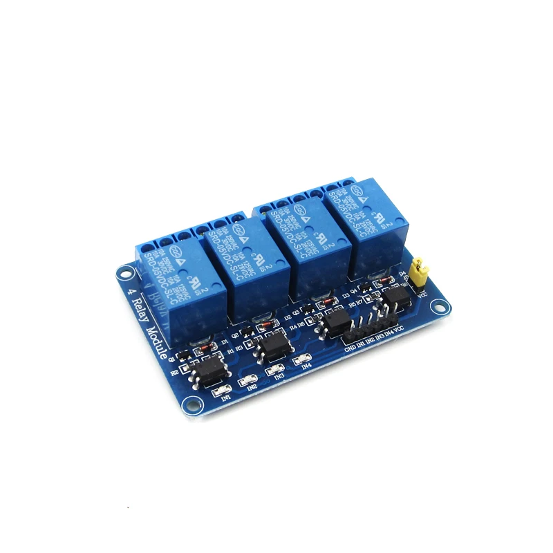 5 в 4 Канальный Релейный модуль щит для Arduino ARM PIC AVR DSP электронный канала релейный