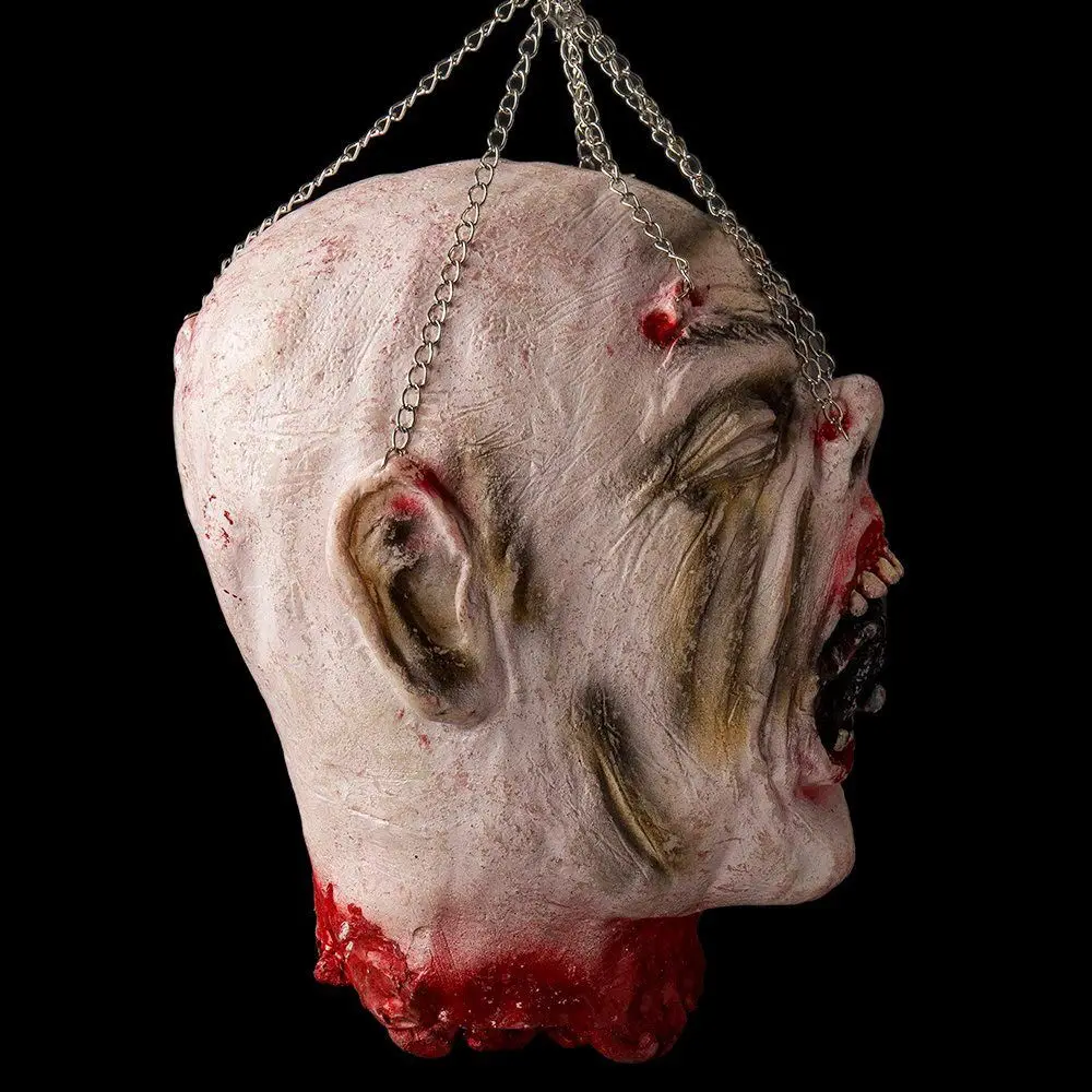 Halloween Props Hanging Bloody Dead Man Evil Head Latex Horror Haunted Scary Room Decoration Style 03|Шутки и розыгрыши| |