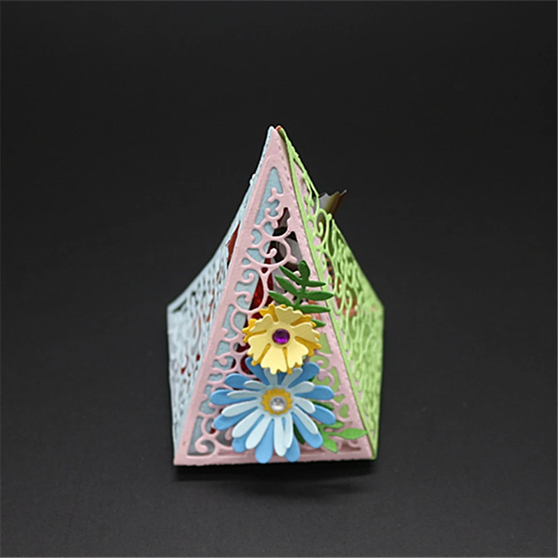 

AZSG Wedding boxs Metal Cutting Dies for Scrapbooking Photo Album Embossing DIY Paper Cards Making Decorative Stencil Craft