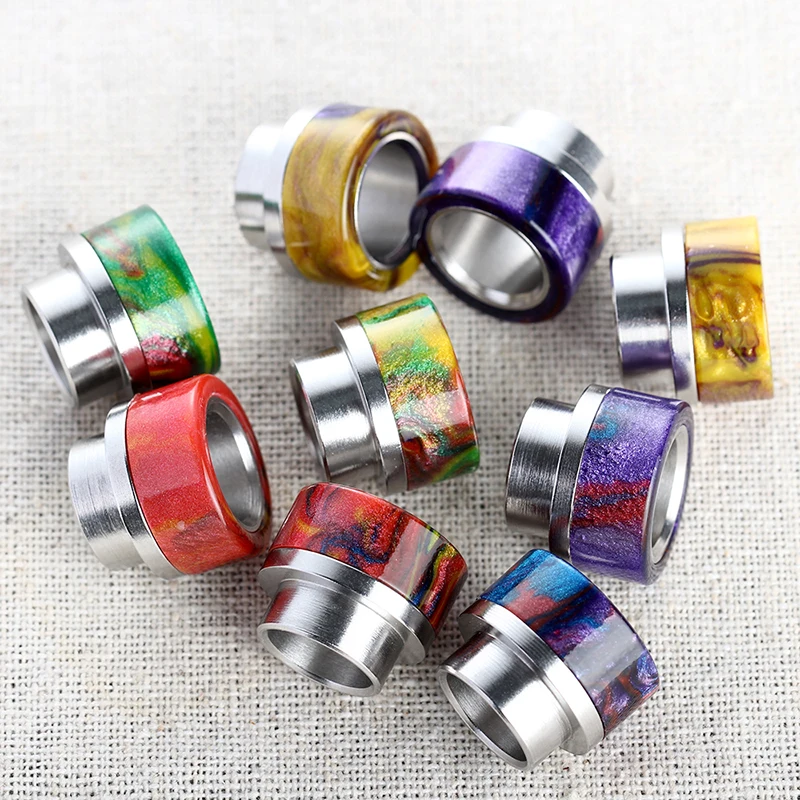 Дрип тип Coil Father 10 шт./лот из эпоксидной смолы и нержавеющей стали 810 для Kennedy 24 RDA Goon