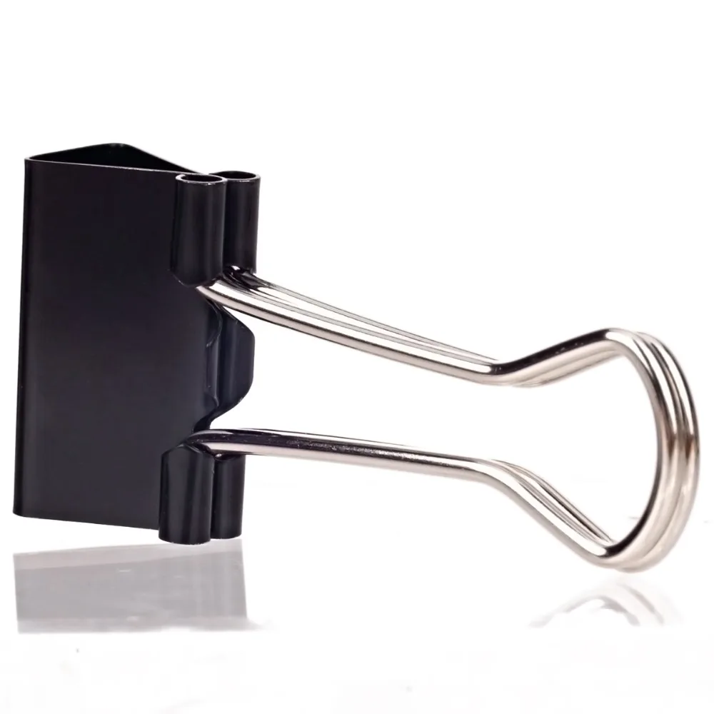 51 мм Металлические зажимы для переплетов черные буквы Бумажная книга органайзер