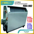 Вертикальная установка, скрытый FCU отлично подходит для гидронного нагрева бойлером, солнечной панелью, газовой горелкойтепловым насосом, водонагревателем