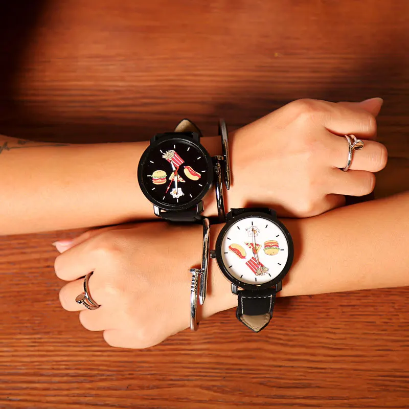 Женские кварцевые часы Hodinky Montre простой дизайн с циферблатом