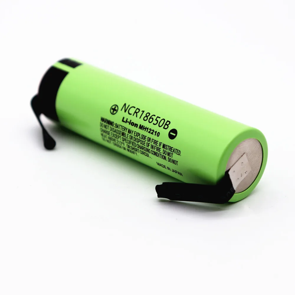 Новый Оригинальный NCR18650B 3 7 V 3400mAh 18650 перезаряжаемый литиевый аккумулятор для