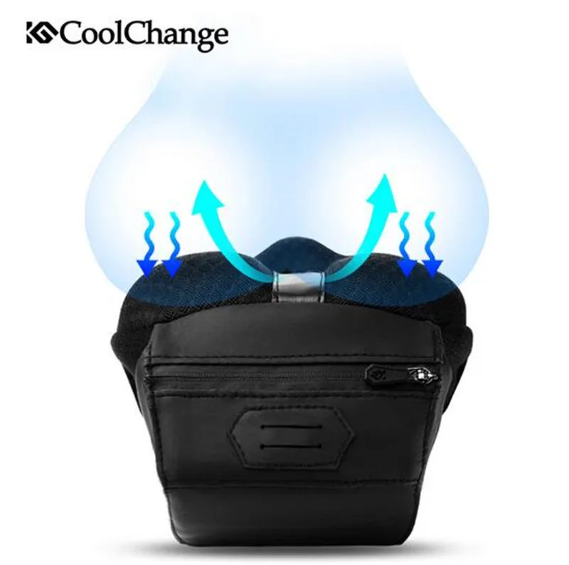 Чехол для велосипедного сиденья CoolChange нейлоновый нескользящий дышащий чехол