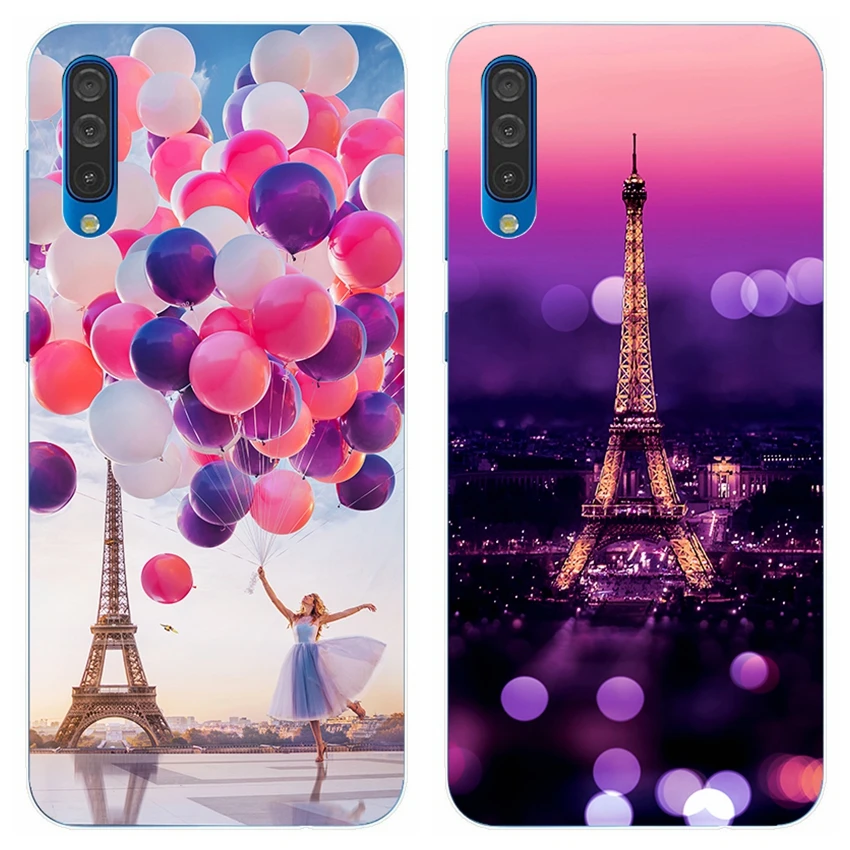 ТПУ чехол для samsung Galaxy A50 6," Мягкий силиконовый чехол для Galaxy A50 чехол для samsung A 50 505 A505F задняя крышка бампер