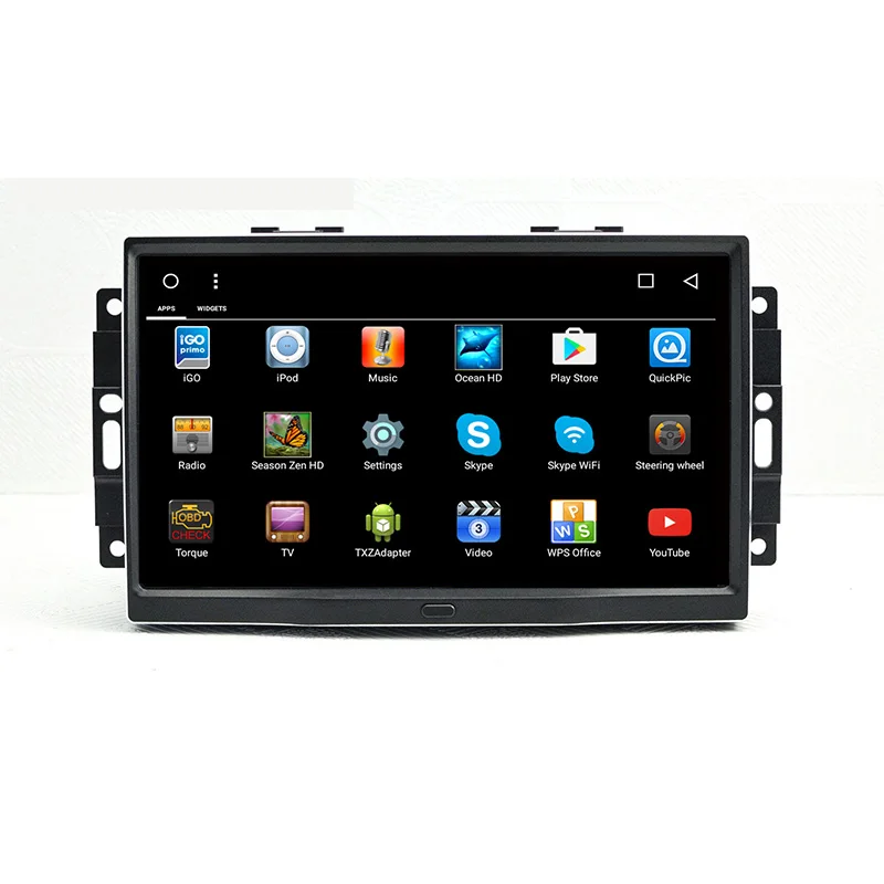 RAM 4 Гб + 64 ГБ Android 8 1 Автомобильный GPS dvd плеер для Dodge Journey Jeep Cherokee Commander Compass Wrangler 2004