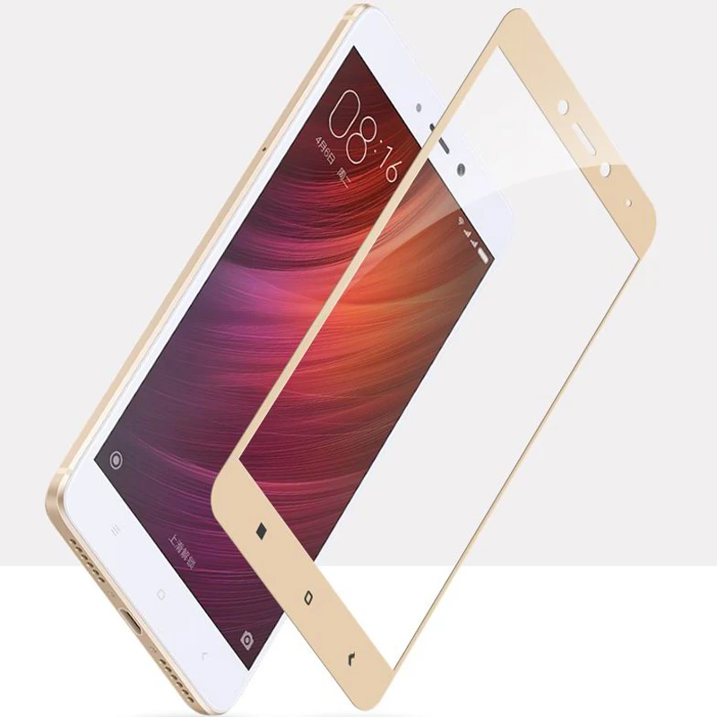 Защитное стекло на весь экран для Xiaomi Redmi 4 Pro защита экрана закаленное Prime