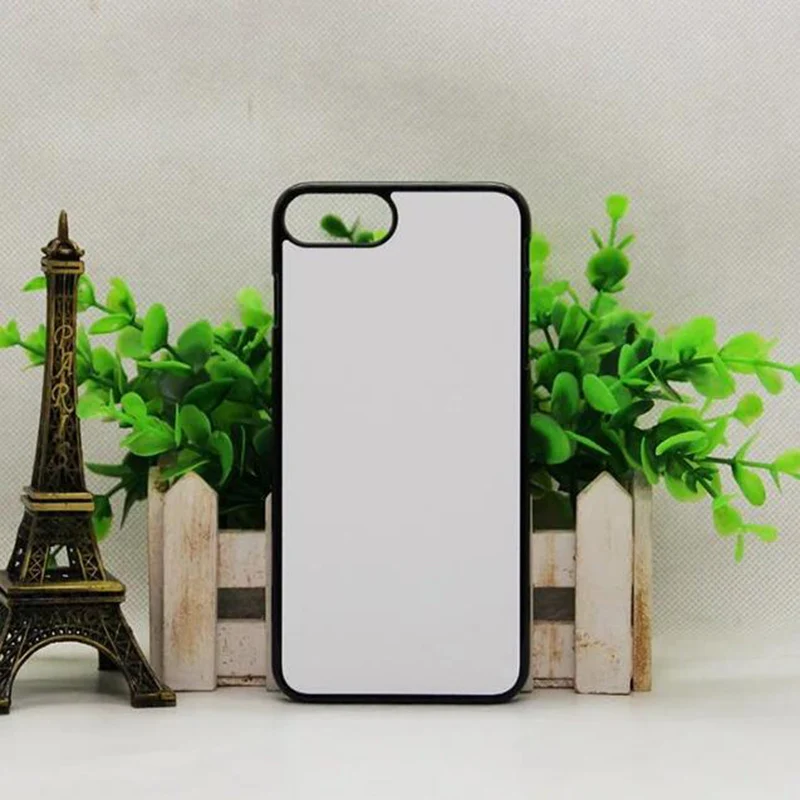 ПК сублимационный корпус 2D для iPhone 8 7 Plus DIY печать пустой Корпус задняя крышка с