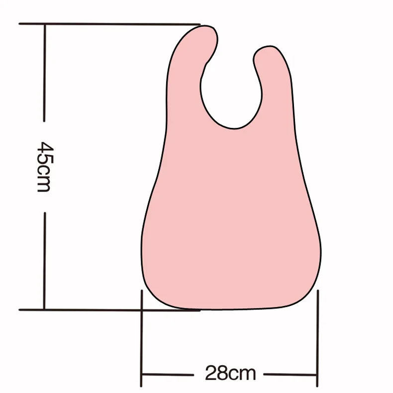Three dimensional water towel baby feeding pocket EVA Bib Apron waterproof clothing new style | Детская одежда и обувь