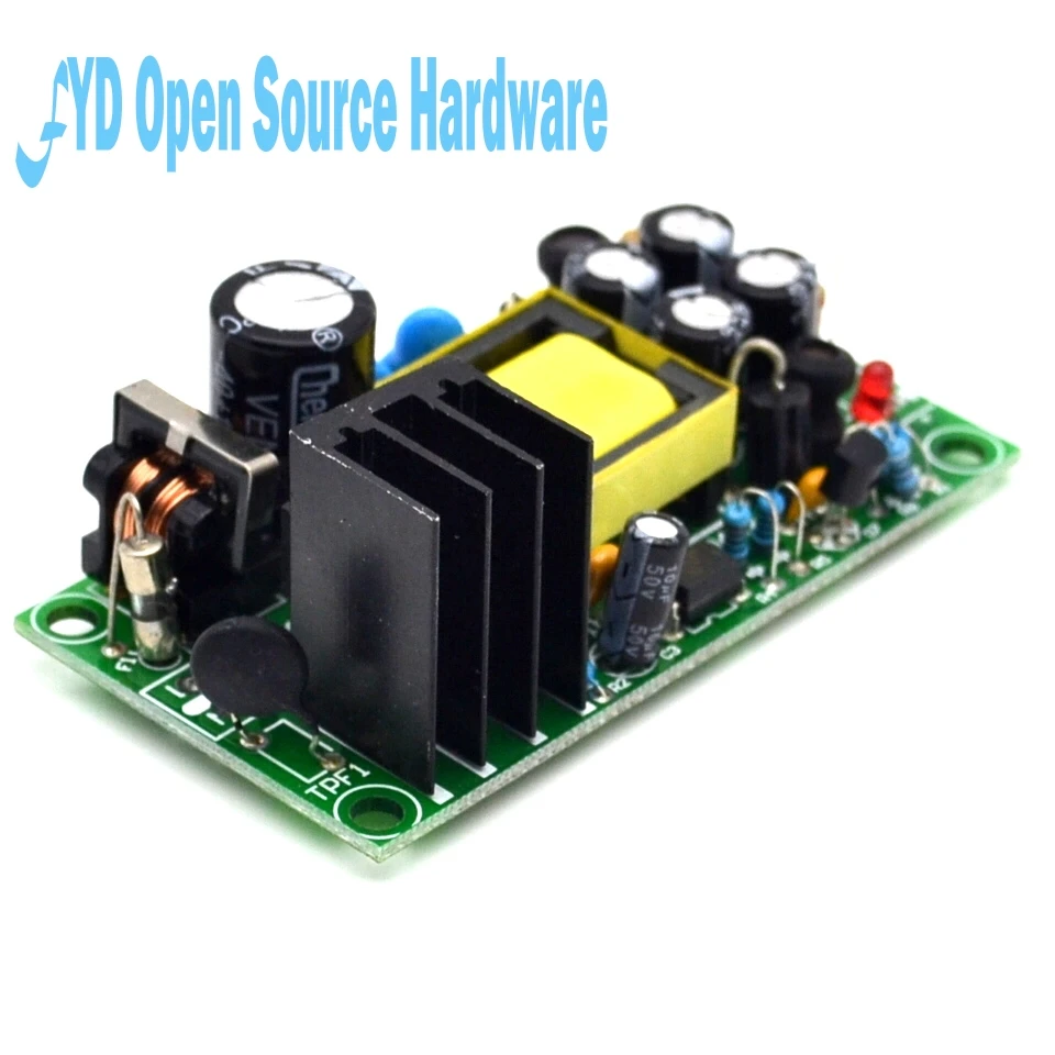 Green board 12V 5V  220V 5V 12V dual transmission full isolation type switch power supply  AC-DC module