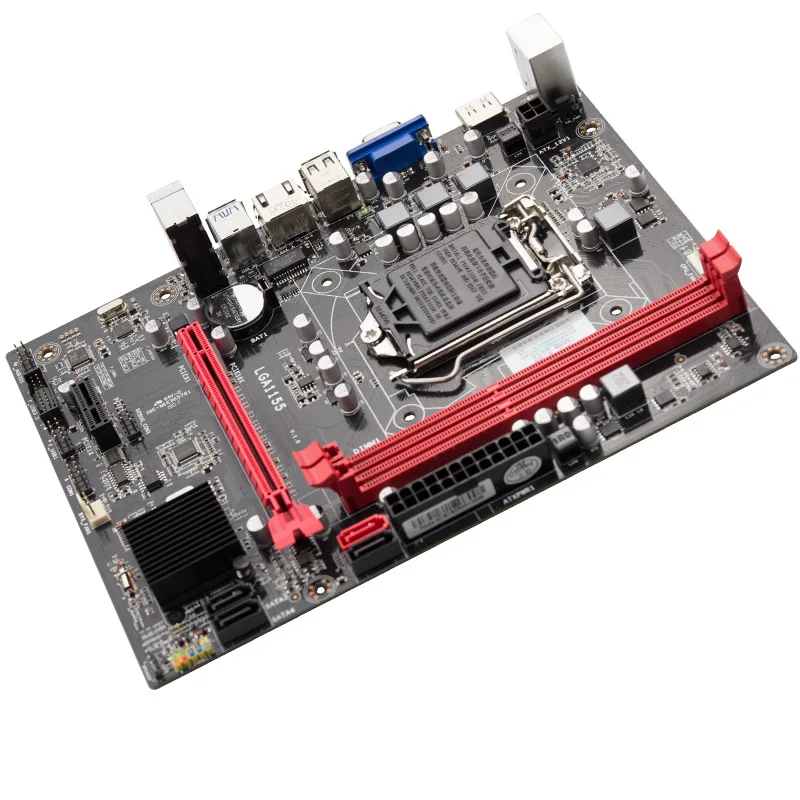 B75 настольная материнская плата LGA1155 для i3 i5 i7 процессор поддерживает память
