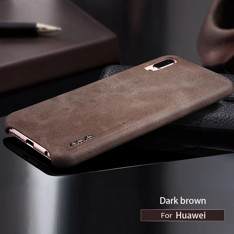 Huawei P20 Pro Чехол Винтаж ультра-тонкий кожаный задняя крышка для huawei Lite P20Pro Nova 3e