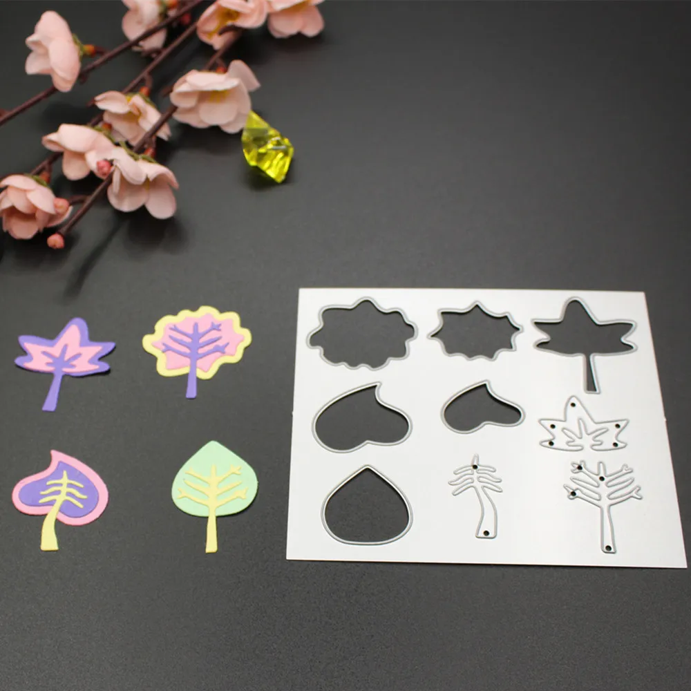 Трафарет для резки дерева и листьев металлический фотоальбом сделай сам