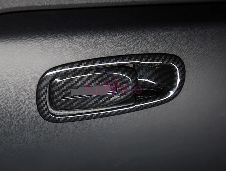 Для Volvo XC60 2018 внутренняя коробка для хранения перчаток из углеродного волокна с