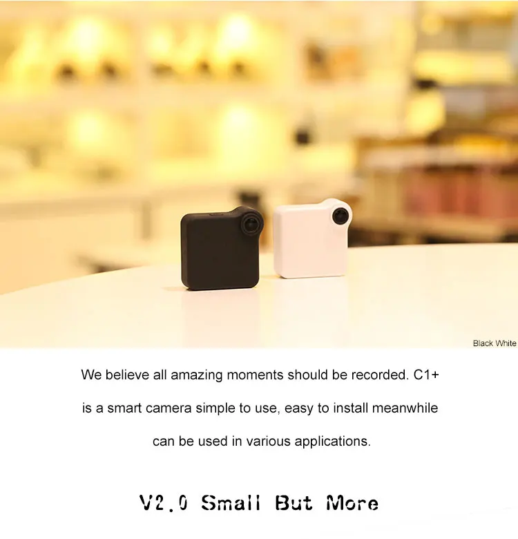 C1+ мини веб-камера wifi P2P IP DV видео звукозаписывающее устройство мульти портативный HD 720P H.264 микро DVR Экшн-детектор движения гибкий